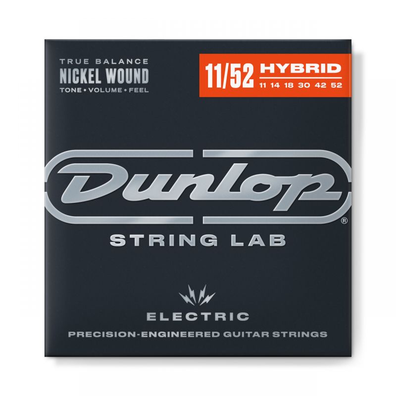 Набор струн DUNLOP DEN1152 NICKEL WOUND ELECTRIC GUITAR STRINGS (11-52)